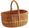 AUBRY GASPARD Panier Lucette Osier Buff