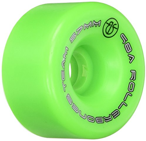 Rollerbones Team Logo Derby Räder 98 A Recreational Roller Skate Rollen (8 Stück), grün