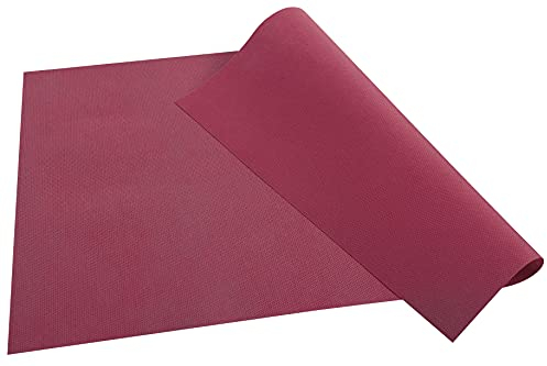 Pronappe Tischdecke S340108I 100er Pack Tischset aus Spunbond-Vlies Reißfester, wasserabweisender und abwischbarer Stoff 30 x 40 Farbe bordeaux hergestellt in Frankreich