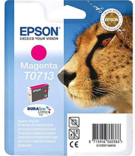 Epson T071340AO, Druckerpatrone, 1 x Magenta, Original
