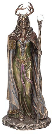 Nemesis Now Dekofigur Hüter des Waldes, 16 cm, bronzefarben