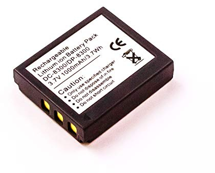 Akkuversum Akku kompatibel mit Minox DC 8011, Camcorder/Digitalkamera Li-Ion Batterie