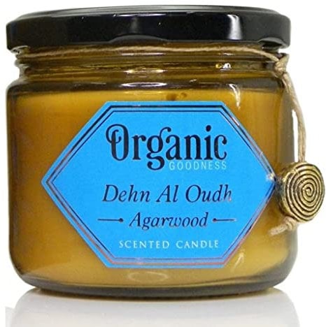 Organic Goodness Sojawachskerze Agarholz (200 Gramm)