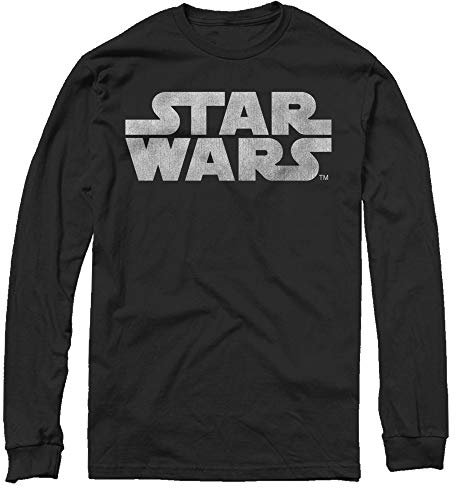 Star Wars Herren Simplest Logo Graphic Tee Hemd, Schwarz 001, X-Groß