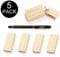 Yaxiny Paquete de 5 unidades flash USB de 4 GB, madera de arce 2.0, memoria flash USB de almacenamiento de datos, disco pendrive
