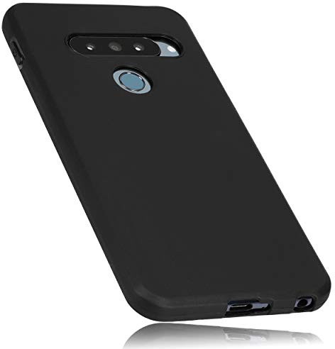 mumbi Hülle kompatibel mit LG G8s ThinQ Handy Case Handyhülle, schwarz