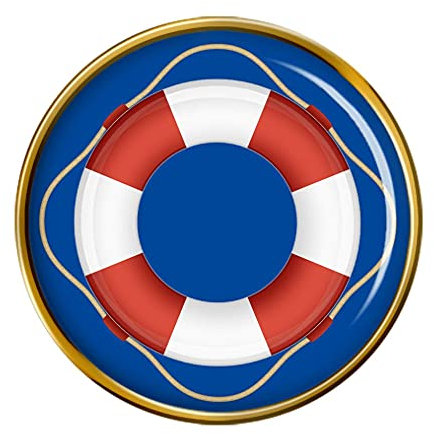 Rettungsring Anstecker