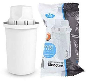 QLS Cartuccia Filtro Dafi Classic Filtro Acqua per Brita Classic Cartuccia 1 pz.
