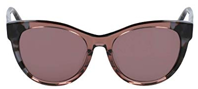 DKNY Damen DK533S Sunglasses, Black Tortoise/Mauve, Einheitsgröße