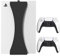 HumanCentric - Soporte de Pared para Consola y Mando de PS5 con Dos Soportes de Mando, dissimular o Montar en la Pared, Kit de Montaje en Pared Playstation 5, Soporte de Disco y Versiones Digitales
