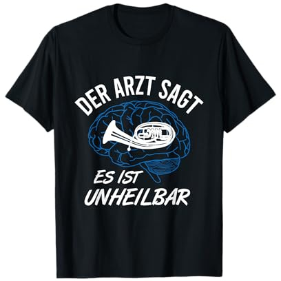 Tenorhorn Bariton Tenorhornist Blasmusik Orchester T-Shirt