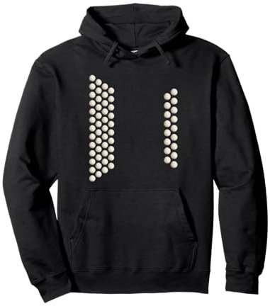 Steirische Harmonika Kostüm, Ziehharmonika Quetschn Knöpfe Pullover Hoodie
