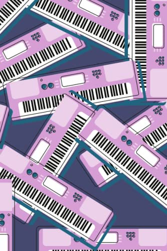 Piano Keyboard Practice notepad Notebook| Journal for Child, Family, Friend and yourself 120 Lined pages 6 x 9 inches