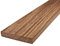 Plateaux de terrasse en Cumaru de BioMaderas®, 120 mm de large, 21 mm d'épaisseur (213 cm de longueur)