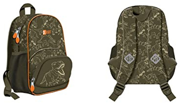 ST.RIGHT T-Rex Junior BP70 Schulrucksack, Brown, 12,5″