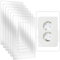 Beekeg 6 Unidades de Protección para Interruptor de Luz y Enchufe - Protector de Papel Pintado para Pared - Compatible con Cualquier Programa