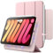JETech Funda Magnética para iPad Mini (A17 Pro, 2024 Modelo, 7.ª Generación) / Mini 6 (2021 Modelo, 6.ª Generación), Delgada Smart Cover con Auto-Sueño/Estela (Rosado)