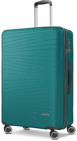 Franky Dallas 3.0 Hartschalen-Koffer groß | Trolley ausgestattet mit 4 Rollen, einem TSA-Schloss und arretierbaren Griff | 49 cm x 32 cm x 75 cm - 92L - 4kg