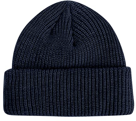 DondPO Strickmützen Für Herren, Kaschmir Thermal Comfort Winter Mütze Cap Fleece Outdoor Weich Weichem Haube Hut Beanie Bommel Warm Innenfutter Kopfbedeckung Hüte