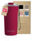 LARS NYSØM Thermo Kaffeebecher to go mit Trageschlaufe & Tritan Deckel | Travel Mug 0,5 Liter mit Isolierung | Auslaufsicherer Edelstahl Thermobecher für Café & Tee (Berry Red, 500ml)