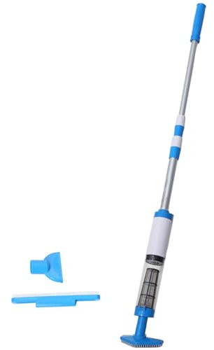 Junterone Aspirapolvere Ricaricabile Fili, Pulitore Portatile per Piscine per Spa, Piccole Piscine per Pulire Sabbia e Detriti (Spina UE)