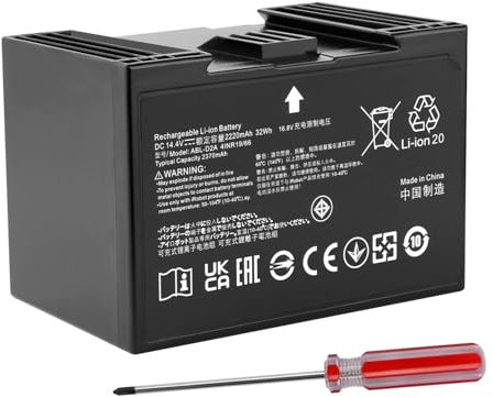 K KYUER 32Wh ABL-D2 Robot Aspirador Batería para iRobot Roomba i3 i3+ i3 Plus i4 i4+ i4 Plus i4150 i5 i5+ i6 i6+ i7 i7+ i7 Plus i8 i8+ i8550 Series e5 e6 Series Combo j5 j7 j7+ j7550 j8+ j9+ ABL-D2A