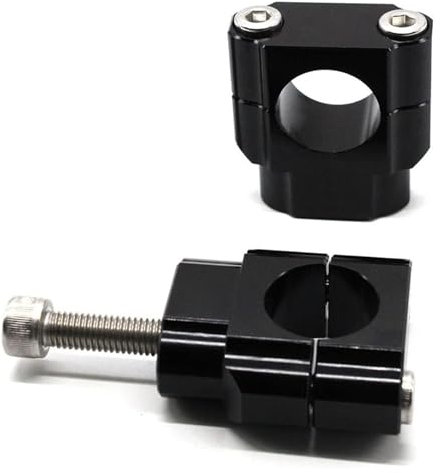 Motorcycle Handlebar Clamp for Pit Dirt Bike Racing ATV CNC Motorcycle Universal Handlebar Handle Fat Bar Risers Mount Clamp Adaptor 22mm 28mm(28mm 1)