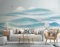 Effet De Paysage Vert Papier Peint 3D Intissé Bureau Salon Canapé Chambre Fond Décoration Murale-250cm×170cm