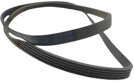 TGHDMD Courroie de Machine à Laver à Tambour 5PJE1194 5EPJ1194, Compatible avec la Ceinture de sèche-Linge Ariston WMG821BEX Whirlpool