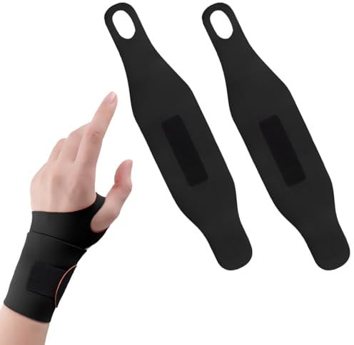 NICEIN 1 Paar Handgelenk Bandagen Handgelenkstütze,Atmungsaktive Handgelenkbandage,Dünne Handbandage Handgelenk,Sehnenscheidenentzündung Bandage für beide Hände Geeignet,Sport,Fitness,Hausarbeit