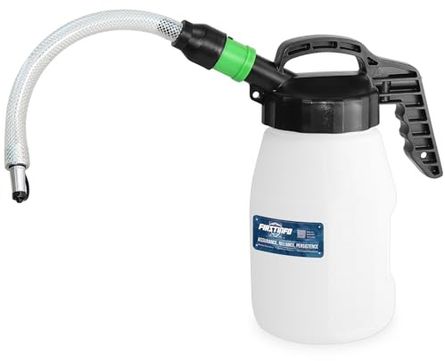 FIRSTINFO A1126G | Fût de liquide avec bec verseur | Tube d'extension de 300mm | 5L