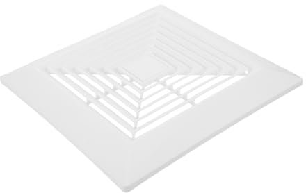 Amosfun Exhaust Fan Housing Cover Plate Ceiling Cover Plate for Bathroom Exhaust Fan