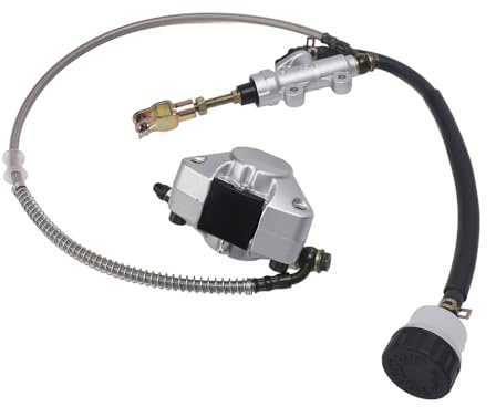 Tbest Hydraulische Brems Zylinder Bremssattel Montage Hochleistungs-langlebige Heckscheibe Master für Kazuma ATV Yamoto Tao Metall ABS