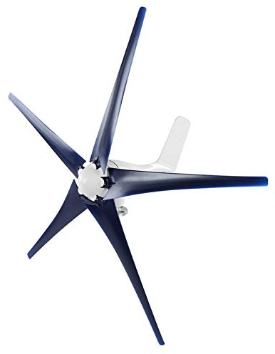 Aolidsive Aolidsive Générateur d'éoliennes, Petit Générateur éolien de 800 W, AC en Fibre de Nylon à 5 Couteaux pour Solutions d'énergie Renouvelable Hors Réseau (48V) (48V) (24V)
