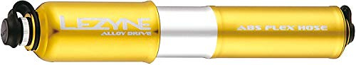 Lezyne Alloy Drive HVM Pompe à Main Adulte Unisexe, Or/Hi Gloss, Small