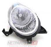 Johns Scheinwerfer H4 rechts chrom Nissan Micra K12 ab 09/07-