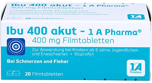 Ibu 400 akut - 1 A Pharma Filmtabletten, 20 St