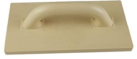 Putzerbrett Reibebrett Kunststoff 28x14cm Glätten von Spachtelmasse Putzer Reibe