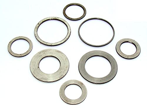 REDUZIERRING für Kreissägeblatt 30mm auf 28mm 2,5mm Dicke, gerändelte Präzisionsausführung MADE IN GERMANY CROSSFER®