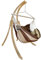 Lola Hängesessel Set Atlas mit XXXL Hängesessel Brasil Santa Toulipe Chocolate 120 cm