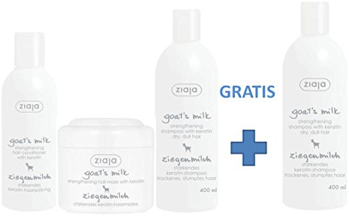 Ziaja Ziegenmilch Haarpflegeset mit GRATISPRODUKT