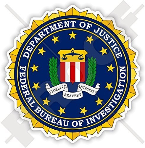 US BUNDESBÜRO DER UNTERSUCHUNG Siegel FBI Vereinigte Staaten von Amerika,Amerikanisch 90mm Auto & Motorrad Aufkleber, Vinyl Sticker