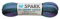 Derby Laces Spark Schnürsenkel, gestreift, Violett und Blaugrün, Violett / Blaugrün, 96 Inch / 244 cm