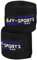 Bay 100% Baumwolle Boxbandagen 3 m unelastisch Nicht elastisch fest BW fest (schwarz)