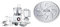 Bosch MC812W501 MultiTalent Kompakt-Küchenmaschine, 1000 W, XXL-Rührschüssel 3.9 l, weiß/weiß & MUZ45RS1 Reibscheibe