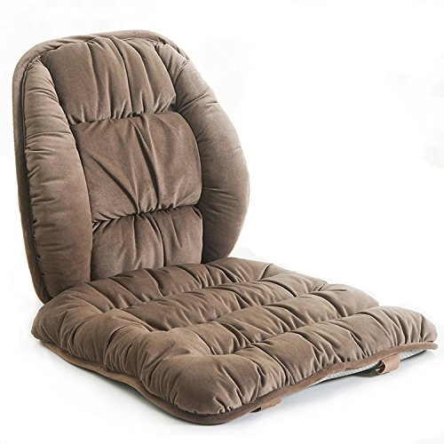 ALIBO große rückenschmerzen lendenwirbelstütze Kissen mit rutschfeste sitzkissen,rückenlehne sitzkissen,Rückenstützkissen für Stuhl,Bürostühle, Rollstühle,Schaukelstuhl Polster,niedriglehner auflagen