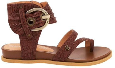 CHATTAWAK Femme 11RUDYCHOCO37 Sandale, Choco, 37 EU