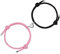 Aucuu 1 Par de Pulseras Magnéticas para Parejas,1Pare (18-28CM) Pulsera Ajustable de Cuerda Trenzada Relación de Atracción Mutua, para Mujeres, Hombres,Amigos, Novio, Novia, Regalo de San Valentín