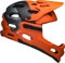 BELL Super 3R MIPS Mountainbike-Helm für Erwachsene, Mattorange/Schwarz, Größe M (55-59 cm)