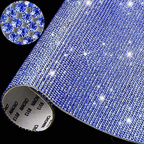 IRIVER BLANK 12000 Stück 2mm Strasssteine Aufkleber in Blättern, Selbstklebende Hitze-Reparatur Kristall-Edelsteine mit Glitzereffekt, perfekt für Auto- und Basteldekoration(Lightsea)